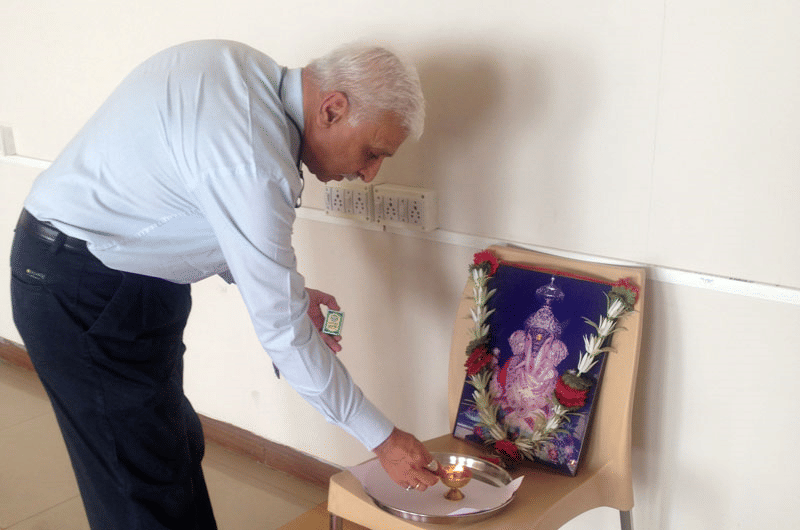 Dr. D.Y. Patil School of Hospitality and Tourism Tathawade Yoga Day photo 1